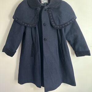 Rothschild Navy Kids Cape Coat